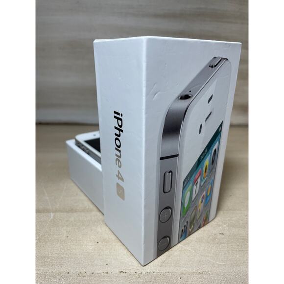 Apple iPhone4s a1387 16 GB White Unlocked Reset boxed Model MD277LL/A cell phone - Picture 5 of 16